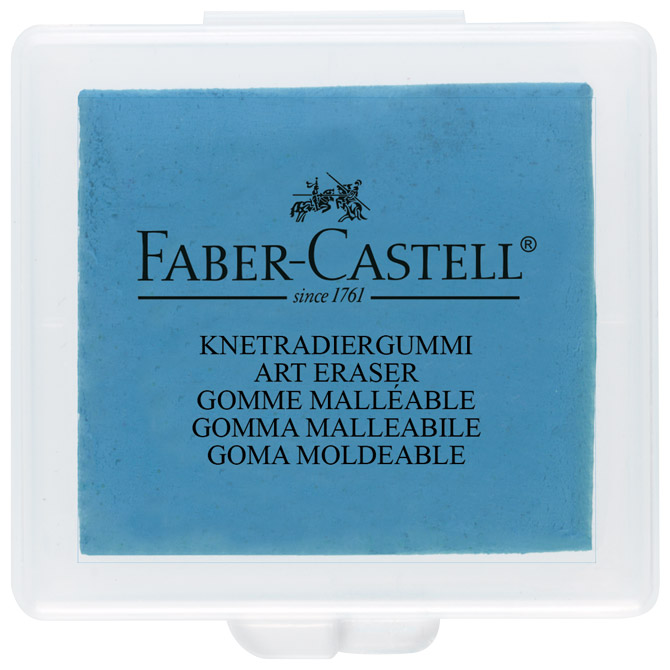 Gumica Art Faber-Castell plava