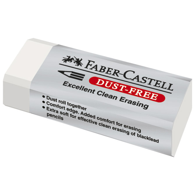 Gumica Plastična Faber-Castell dust-free