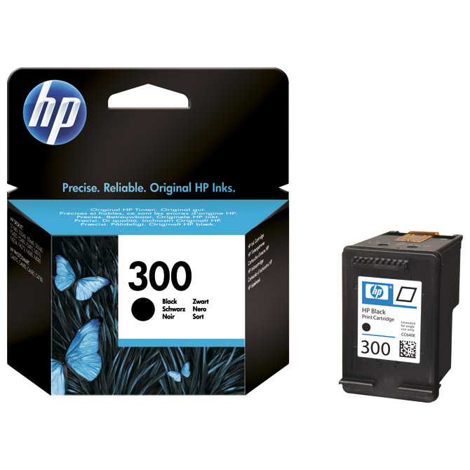 Boja za printer Ink Jet HP 300 original crni