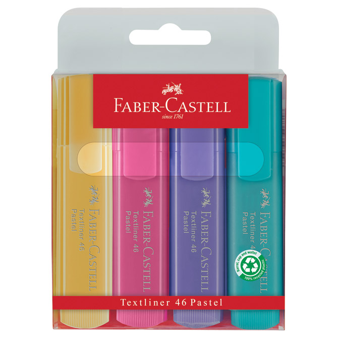 Signir set 4 komada Pastel Faber-Castell