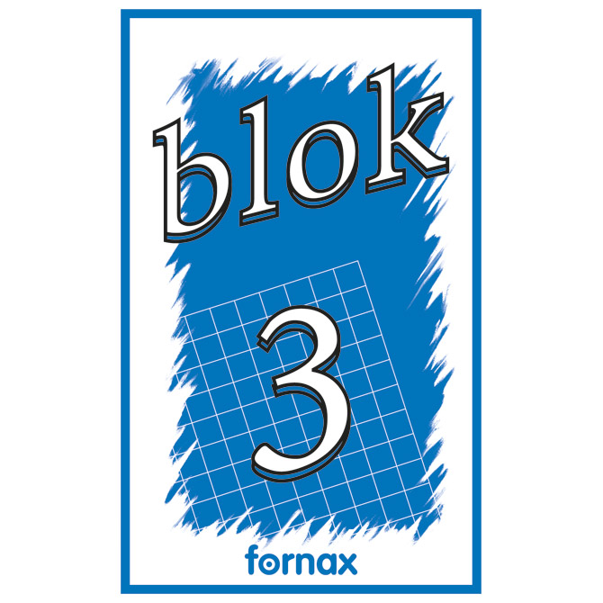 Blok za bilješke broj3 s 50 listova Fornax