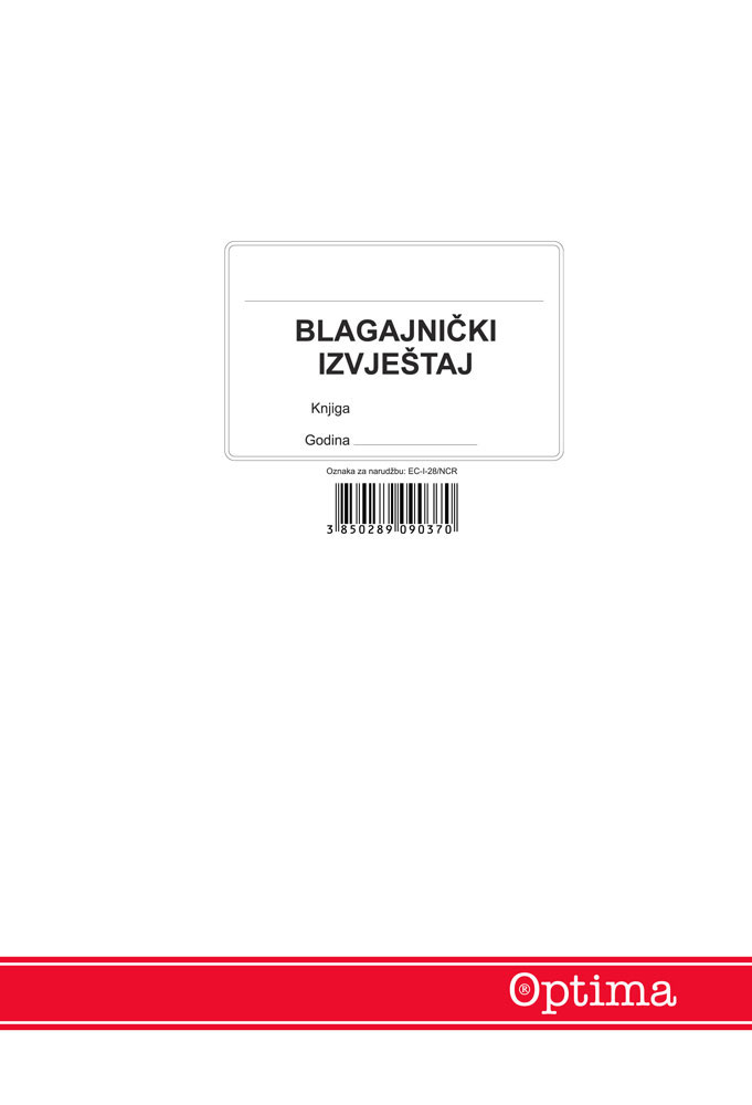 blagajnički izvještaj