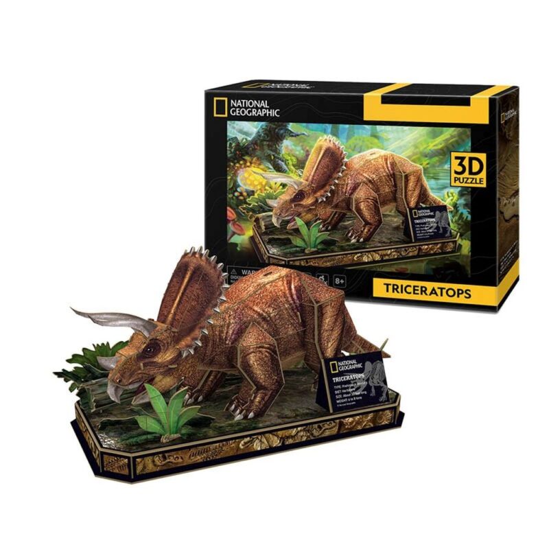 3d slagalica dinosaur